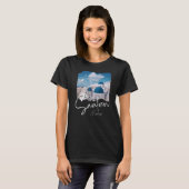 Santorini Greece Souvenir T-shirt (Voorkant volledig)
