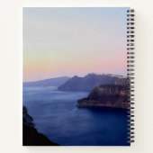 Santorini Greece Spiral Notebook Notitieboek (Achterkant)