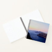 Santorini Greece Spiral Notebook Notitieboek (Binnen)