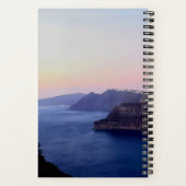 Santorini Greece Spiral Notebook Notitieboek (Achterkant)