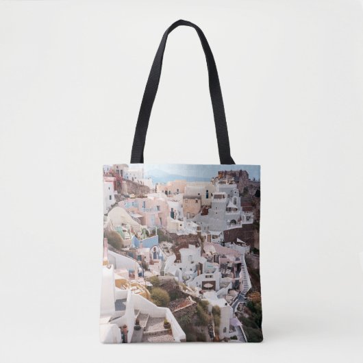 SANTORINI GRIECE TOTE BAG (Voorkant)