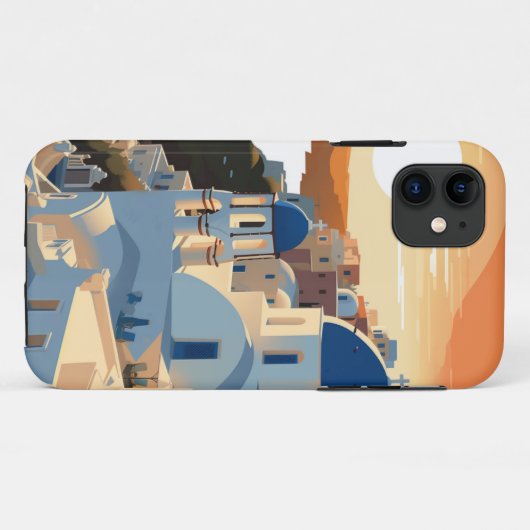 SANTORINI GRIEKENLAND #1 Case-Mate iPhone CASE (Achterkant (horizontaal))