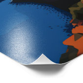 SANTORINI GRIEKENLAND #1 FOTO AFDRUK (Hoek)