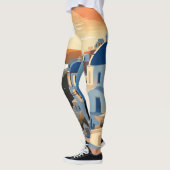 SANTORINI GRIEKENLAND #1 LEGGINGS (Links)
