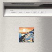 SANTORINI GRIEKENLAND #1 MAGNEET (Insitu (Vaatwasser))