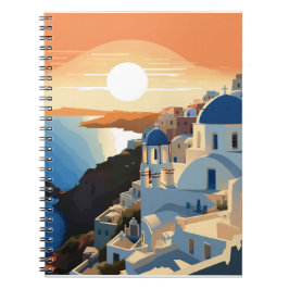 SANTORINI GRIEKENLAND #1 NOTITIEBOEK