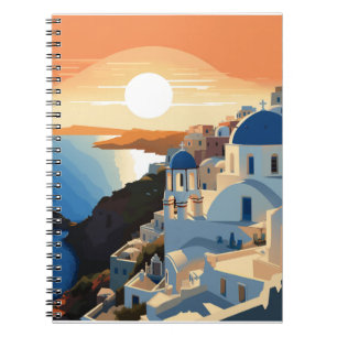 SANTORINI GRIEKENLAND #1 NOTITIEBOEK