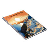 SANTORINI GRIEKENLAND #1 REISJOURNAAL NOTITIEBOEK (Rechterzijde)