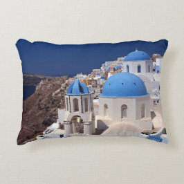 Santorini Griekenland Accent Pillow Kussen