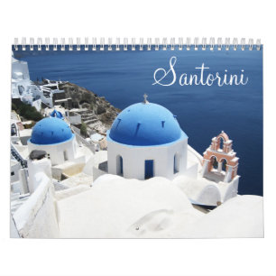 Santorini Griekenland Agenda Kalender