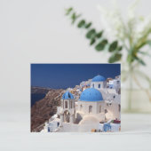 Santorini Griekenland Ansichtkaart Briefkaart (Staand voorkant)