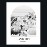 Santorini Griekenland Arch fotoprint Poster<br><div class="desc">Santorini Griekenland Arch fotoprint</div>