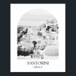 Santorini Griekenland Arch fotoprint Poster<br><div class="desc">Santorini Griekenland Arch fotoprint</div>