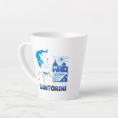 Santorini Griekenland.b Latte Mok (Linkerhoek)