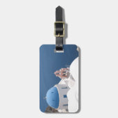 Santorini Griekenland Bagagelabel (Voorkant verticaal)