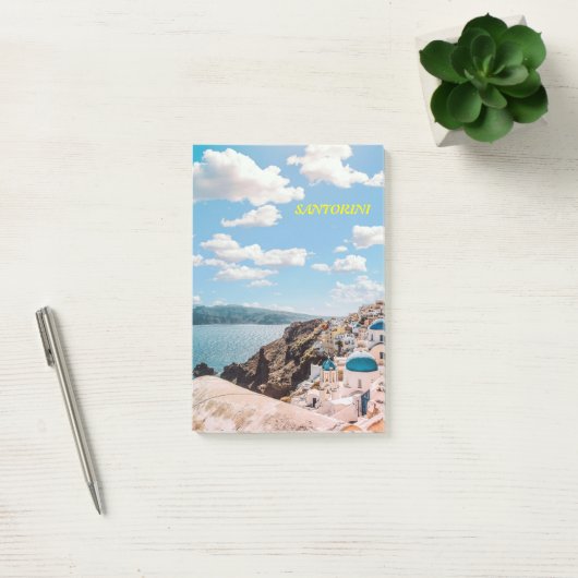 Santorini, Griekenland Beach House Post-it® Notes (Kantoor)