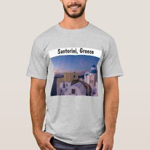 Santorini, Griekenland bij zonsopgang, Souvenir T-shirt