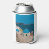 Santorini Griekenland Blikjeskoeler (Blikje Achterkant)