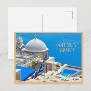 SANTORINI, GRIEKENLAND Briefkaart