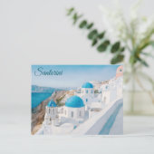 Santorini, Griekenland Briefkaart (Staand voorkant)