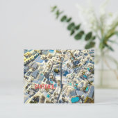 Santorini - Griekenland Briefkaart (Staand voorkant)