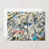 Santorini - Griekenland Briefkaart (Voorkant / Achterkant)