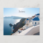 Santorini Griekenland Briefkaart (Voorkant)