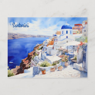 Santorini Griekenland Briefkaart