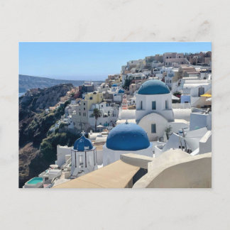 Santorini Griekenland Briefkaart