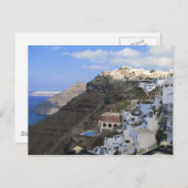 Santorini, Griekenland Briefkaart (Voorkant / Achterkant)