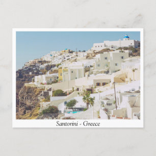 Santorini, Griekenland Briefkaart