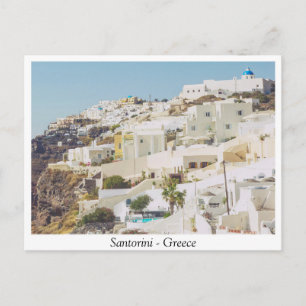 Santorini, Griekenland Briefkaart