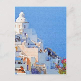 "Santorini, Griekenland" Briefkaart
