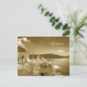 Santorini, Griekenland Briefkaart (Staand voorkant)