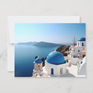 Santorini Griekenland Briefkaart