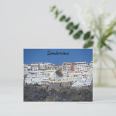 Santorini, Griekenland Briefkaart (Staand voorkant)