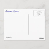 Santorini Griekenland Briefkaart (Achterkant)