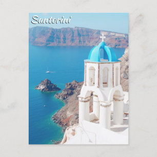 Santorini, Griekenland Briefkaart