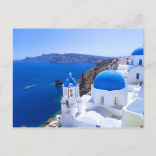 Santorini, Griekenland Briefkaart