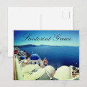 Santorini Griekenland Briefkaart (Voorkant / Achterkant)