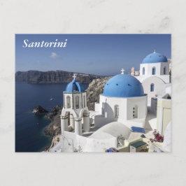Santorini, Griekenland Briefkaart