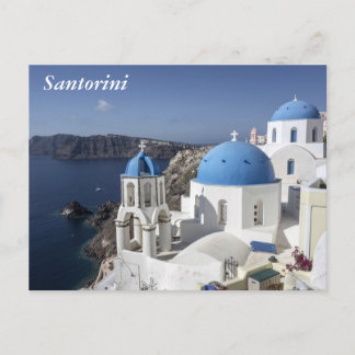 Santorini, Griekenland Briefkaart