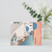 Santorini, Griekenland Briefkaart (Staand voorkant)