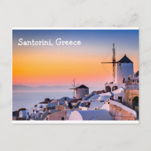 Santorini Griekenland Briefkaart