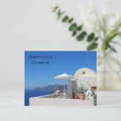 Santorini, Griekenland Briefkaart (Staand voorkant)