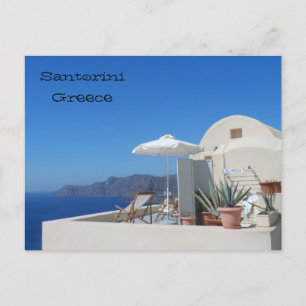 Santorini, Griekenland Briefkaart