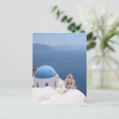 Santorini Griekenland Briefkaart (Staand voorkant)