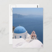 Santorini Griekenland Briefkaart (Voorkant / Achterkant)