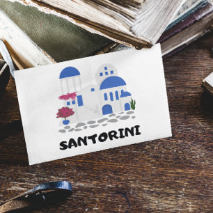 Santorini Griekenland  Briefkaart