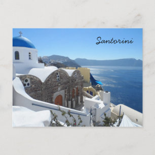 Santorini, Griekenland Briefkaart